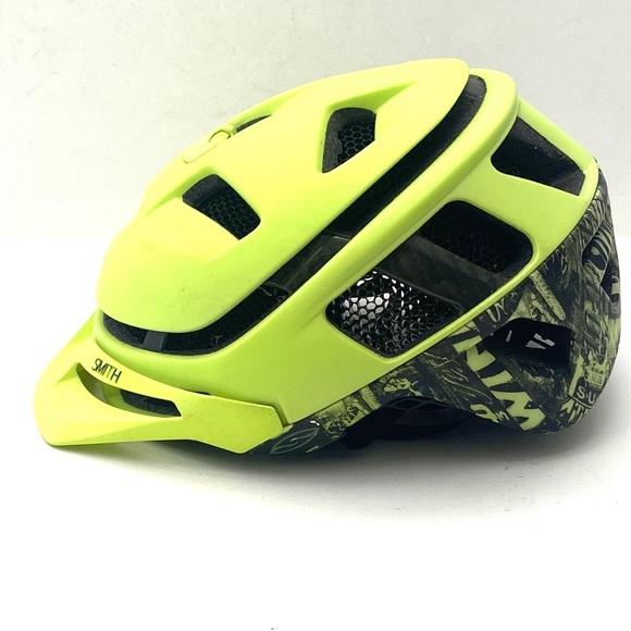 Smith Sport Optics Matte Acid Ombre Forefront Mountain Biking Helmet w/Visor - Picture 5 of 10